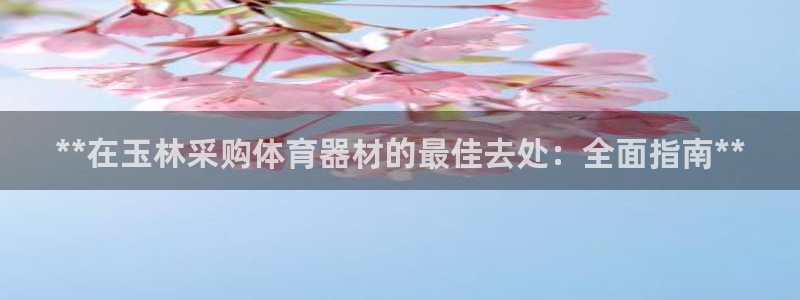 星欧娱乐是正规平台吗知乎：**在玉林采购体育器材的最