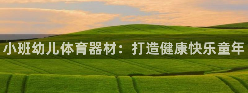 星欧娱乐扣款流程详解视频教程：小班幼儿体育器材：打造