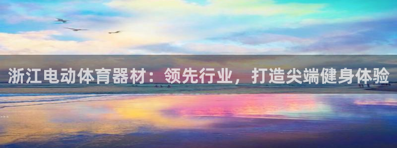 星娱乐彩票网：浙江电动体育器材：领先行业，打造尖端健