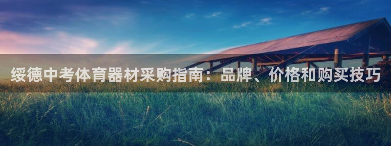 星欧娱乐挂机：绥德中考体育器材采购指南：品牌、价格和