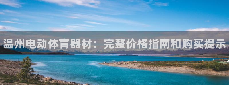 星欧娱乐最建议买的三个产品有哪些：温州电动体育器材：