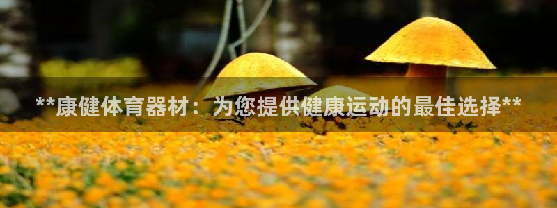 星欧娱乐平台道7O777：**康健体育器材：为您提供