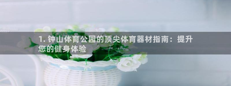星娱乐包月业务是什么：1. 钟山体育公园的顶尖体育器